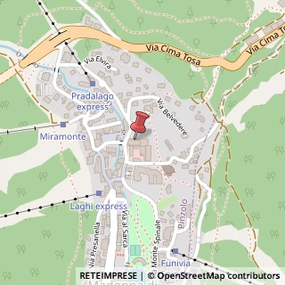 Mappa Via Pradalago, 14G, 38086 Pinzolo, Trento (Trentino-Alto Adige)