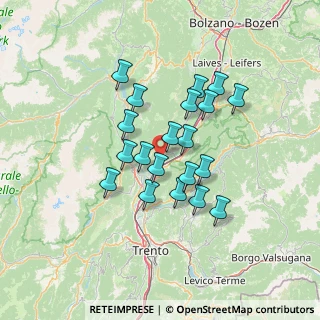 Mappa Casetta, 38016 Mezzocorona TN, Italia (10.961)