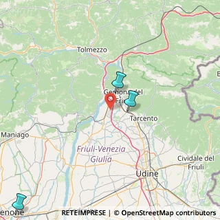 Mappa Via Casali Leoncini, 33030 Artegna UD, Italia (61.77583)