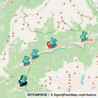 Mappa Via Nasèt, 25059 Vezza d'Oglio BS, Italia (6.2755)