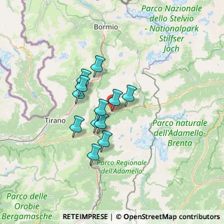 Mappa Via Nasèt, 25059 Vezza d'Oglio BS, Italia (9.66083)