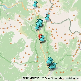 Mappa Località Primiero, 38054 Siror TN, Italia (3.9455)