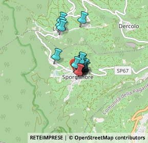 Mappa Via Lovernatico, 38010 Sporminore TN, Italia (0.34286)