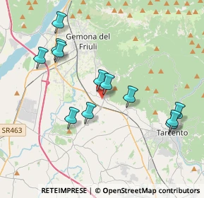 Mappa 33011 Artegna UD, Italia (3.8175)