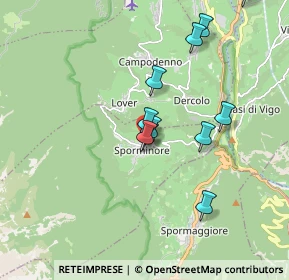 Mappa Via Maron, 38010 Sporminore TN, Italia (2.326)