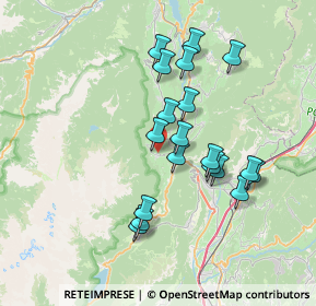 Mappa Via Maron, 38010 Sporminore TN, Italia (6.44737)