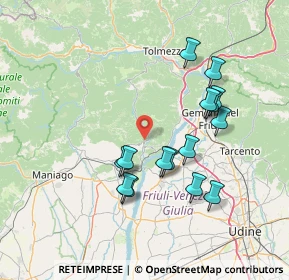 Mappa Via Pelesan, 33090 Vito D'asio PN, Italia (13.612)