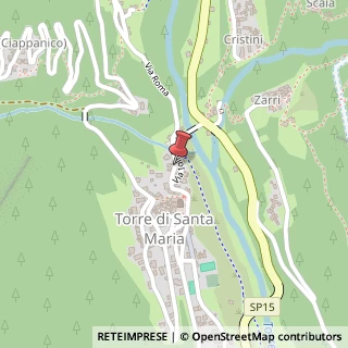 Mappa Via della Posta, 17, 23020 Torre di Santa Maria, Sondrio (Lombardia)