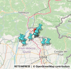 Mappa Via Vicenza, 33011 Artegna UD, Italia (8.17727)