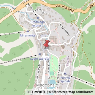 Mappa Piazza Righi,  6, 38084 Pinzolo, Trento (Trentino-Alto Adige)
