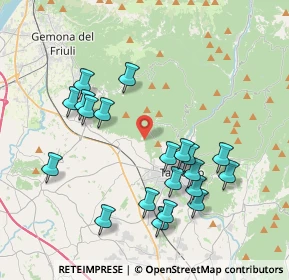 Mappa Borgo Bocon, 33010 Magnano In Riviera UD, Italia (3.924)