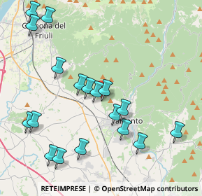 Mappa Borgo Bocon, 33010 Magnano In Riviera UD, Italia (4.415)