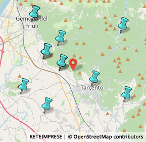 Mappa Borgo Bocon, 33010 Magnano In Riviera UD, Italia (4.365)