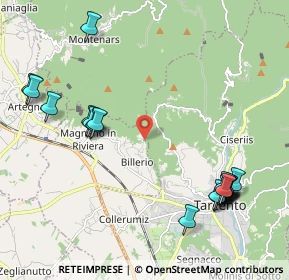 Mappa Borgo Bocon, 33010 Magnano In Riviera UD, Italia (2.494)