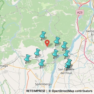 Mappa Via del Sole, 33090 Clauzetto PN, Italia (7.30364)