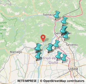 Mappa Piazza municipio, 33090 Vito D'asio PN, Italia (13.63267)