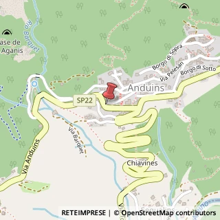 Mappa Via Fonte Solforosa, 6, 33090 Vito d'Asio, Pordenone (Friuli-Venezia Giulia)