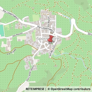 Mappa Via Don Giuseppe Maurina, 9, 38010 Sporminore, Trento (Trentino-Alto Adige)
