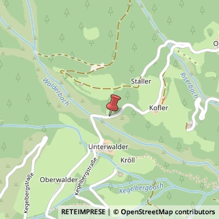 Mappa Via Kegelberg, 39030 Vandoies BZ, Italia, 39030 Vandoies, Bolzano (Trentino-Alto Adige)