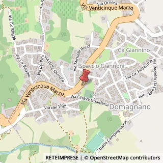 Mappa Via Venticinque Marzo, 12/B, 47890 Urbino, Pesaro e Urbino (Marche)