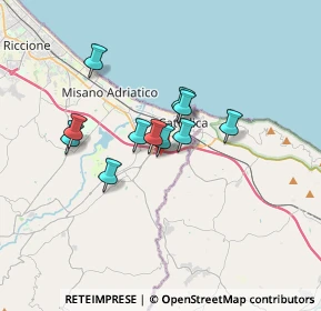 Mappa Via Vivare, 47842 San Giovanni in Marignano RN, Italia (2.49909)