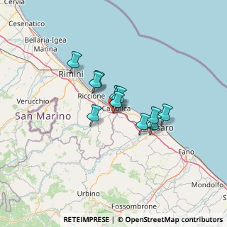 Mappa Via Ottorino Respighi, 47841 Cattolica RN, Italia (9.03909)
