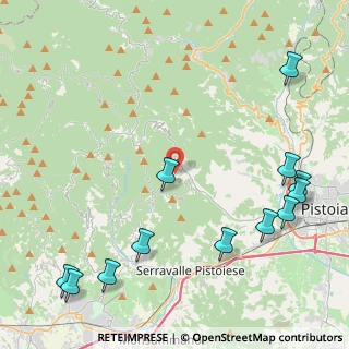 Mappa Via Petrolo, 51100 Pistoia PT, Italia (5.98833)