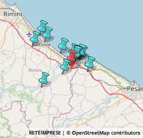 Mappa San Giovanni In Marignano, 47841 Cattolica RN, Italia (4.31429)