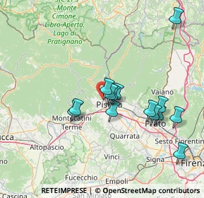 Mappa Via di S. Giorgio, 51100 Pistoia PT, Italia (14.11643)
