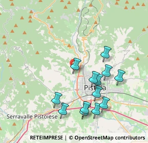 Mappa Via di S. Giorgio, 51100 Pistoia PT, Italia (4.03308)