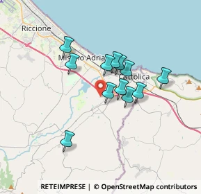 Mappa Via Rossi, 47842 San Giovanni in Marignano RN, Italia (2.69833)