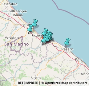 Mappa Via Rossi, 47842 San Giovanni in Marignano RN, Italia (5.36727)