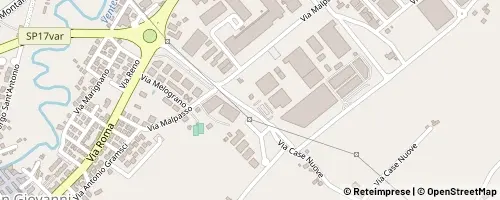 Mappa San Giovanni in Marignano