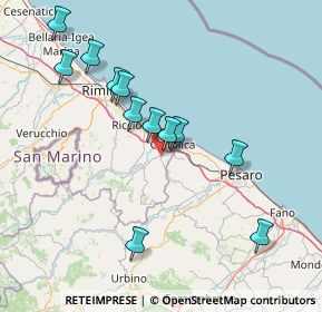 Mappa 47842 San Giovanni In Marignano RN, Italia (15.2)