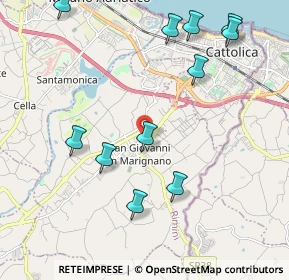 Mappa 47842 San Giovanni In Marignano RN, Italia (2.99)