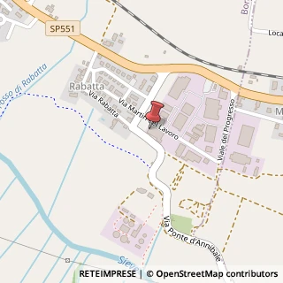 Mappa Via Martiri del Lavoro, 14, 50032 Borgo San Lorenzo, Firenze (Toscana)