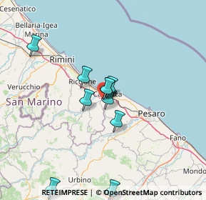 Mappa Via Malpasso, 47842 Cattolica RN, Italia (15.58818)