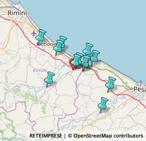 Mappa Via dei Mare, 47842 San Giovanni In Marignano RN, Italia (4.9225)