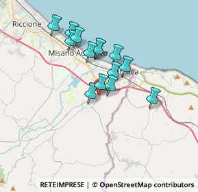 Mappa Via dei Mare, 47842 San Giovanni In Marignano RN, Italia (2.90929)