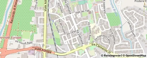 Mappa Pistoia