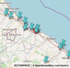 Mappa Via delle Querce, 47842 San Giovanni in Marignano RN, Italia (17.105)