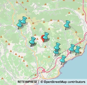 Mappa Piazza Guglielmo Marconi, 18013 Diano Arentino IM, Italia (3.88091)