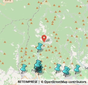 Mappa Via delle Valli, 51017 Pescia PT, Italia (5.82929)