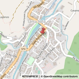 Mappa Via della Repubblica, 8, 47018 Santa Sofia, Forlì-Cesena (Emilia Romagna)