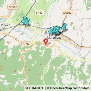 Mappa Via Faentina, 50032 Borgo San Lorenzo FI, Italia (1.69636)