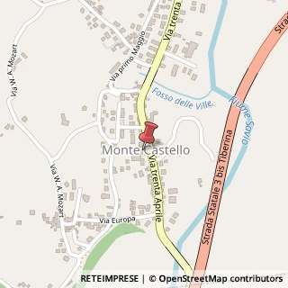 Mappa Via XXX Aprile, 74, 47025 Mercato Saraceno, Forlì-Cesena (Emilia Romagna)