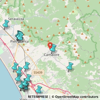 Mappa Via dei Coltivatori, 55041 Camaiore LU, Italia (7.041)