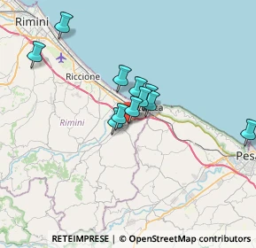 Mappa Via Ticino, 47842 San Giovanni In Marignano RN, Italia (5.38818)