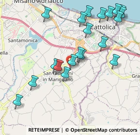 Mappa Via Primo Maggio, 47842 San Giovanni in Marignano RN, Italia (2.31)