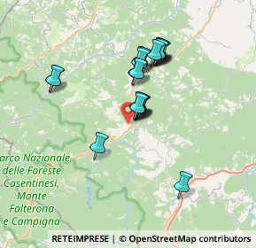 Mappa Via Rio Sasso, 47018 Santa Sofia FC, Italia (5.8995)